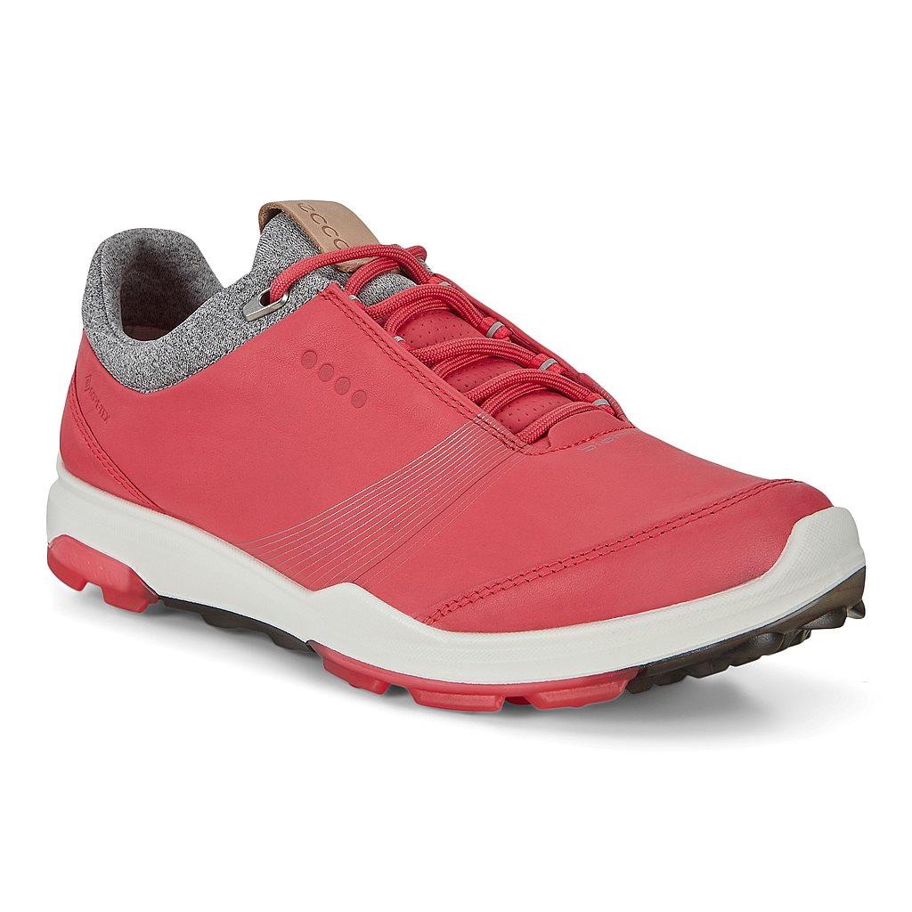 Chaussures De Golf Ecco Golf Biom Hybrid 3 Femme Rouge 3157-VFUWC